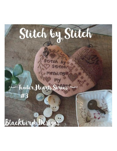 stitch by stitch - Tender Hearts Series - Blackbird Designs