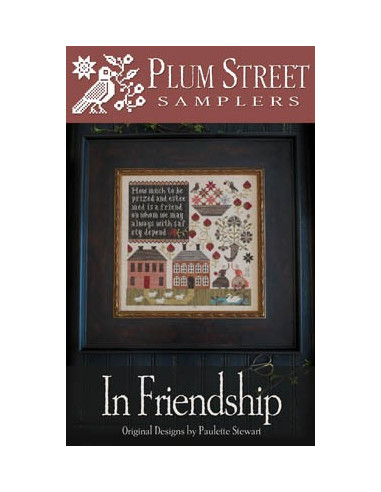 Miss Bingley's Library- Plum Street Sampler