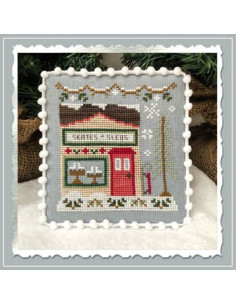 Snow Village - Snowflake Stand - Country Cottage Needlework