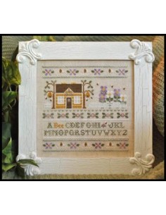 Snow Village - Peppermint Parlor - Country Cottage Needlework