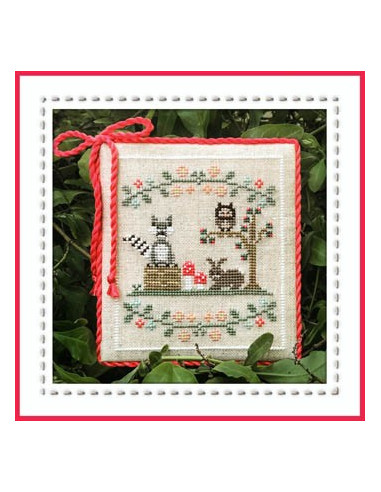 Welcome to teh forest - Forest Deer- Country Cottage Needlework