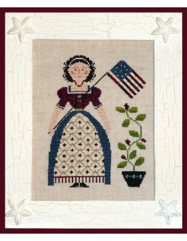 Exodus 20:16 by Little House Needleworks