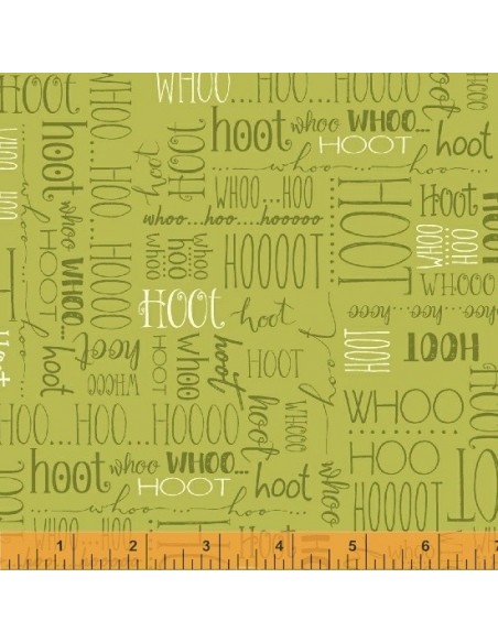 Whoo's Hoo by Terri Degenkolb - Windham Fabrics