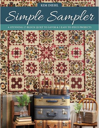 Schoolgirl Sampler - 72 Simple 4" Blocks and 7 Charming Quilts