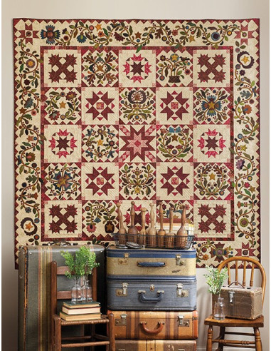 Schoolgirl Sampler - 72 Simple 4" Blocks and 7 Charming Quilts