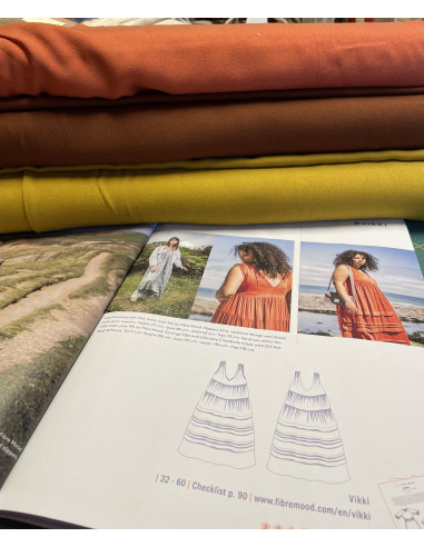 Crêpe de Viscose FibreMood - Divers Coloris