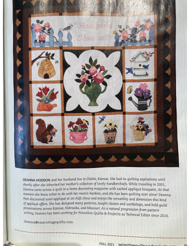Primitive Quilts and Projects  Fall 2021