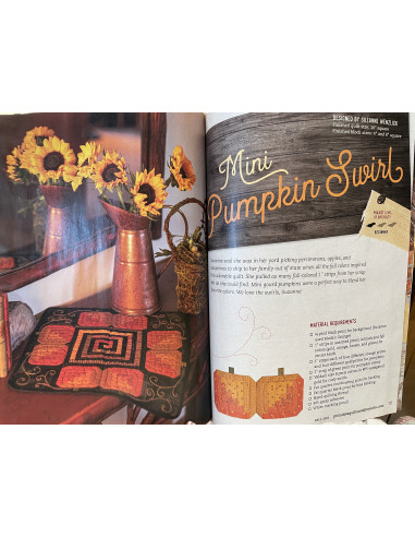 Primitive Quilts and Projects  Fall 2021