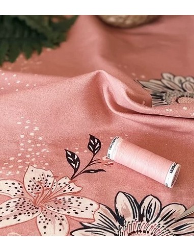 Bohelie Fabrics  Turquoise Garden
