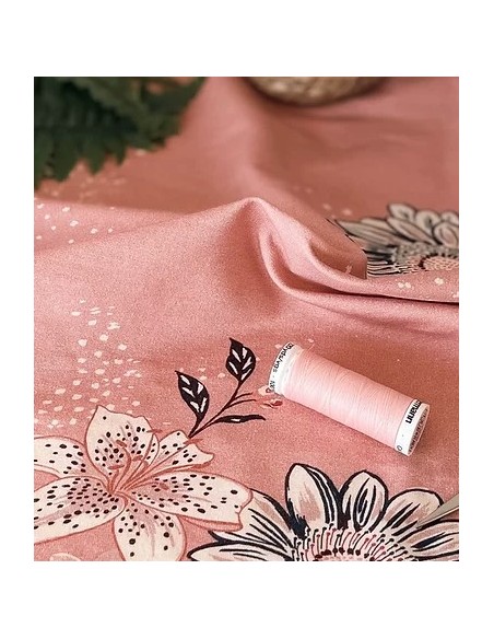 Bohelie Fabrics  Turquoise Garden