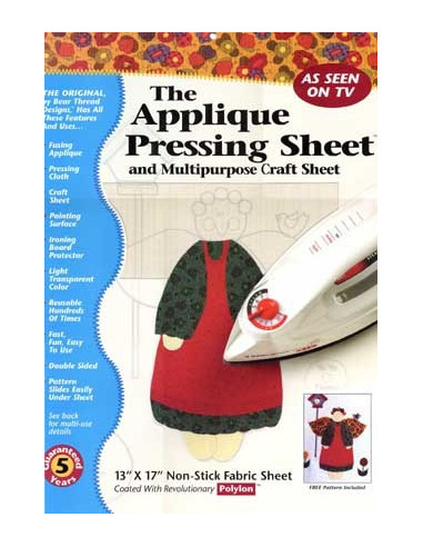 The applique pressing sheet