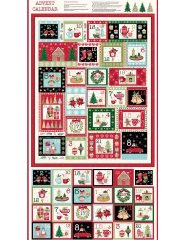 Calendrier de l'avent -  Andover Fabrics