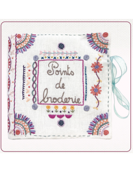 Points de broderie débutant - Un chat dans l'aiguille