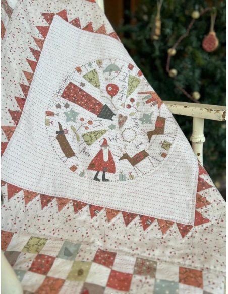 Down Tinsel Lane de Anni Downs - Patron patchwork