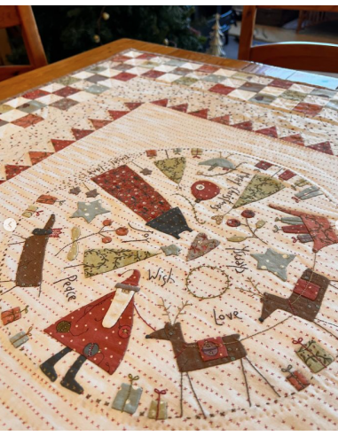 Down Tinsel Lane de Anni Downs - Patron patchwork