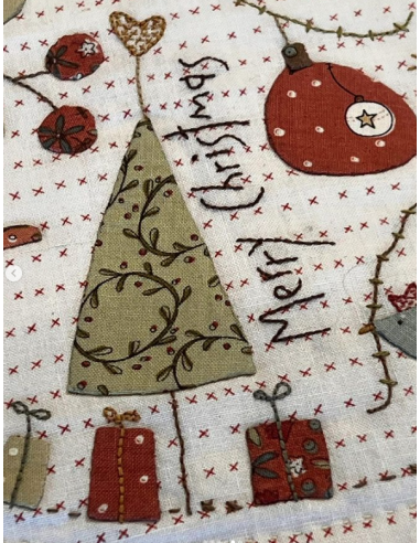 Down Tinsel Lane de Anni Downs - Patron patchwork