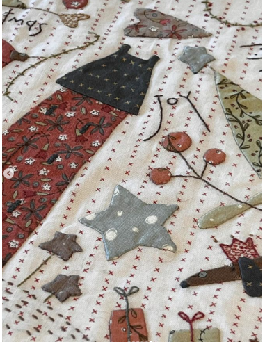 Down Tinsel Lane de Anni Downs - Patron patchwork