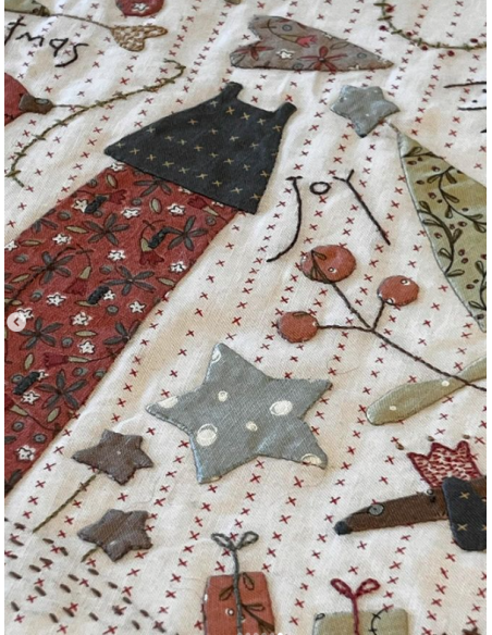 Down Tinsel Lane de Anni Downs - Patron patchwork