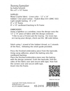 Bunny Sampler by Kathy Schmitz 2