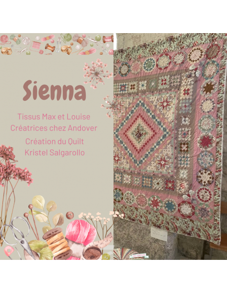 Sienna Floral - Kristel Salgarollo - Patron