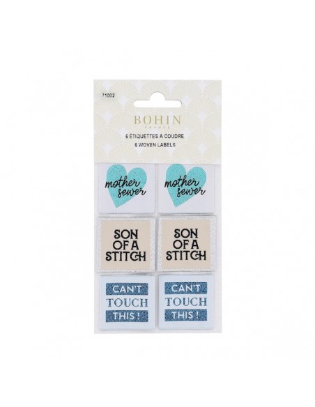 Etiquette à coudre Bohin