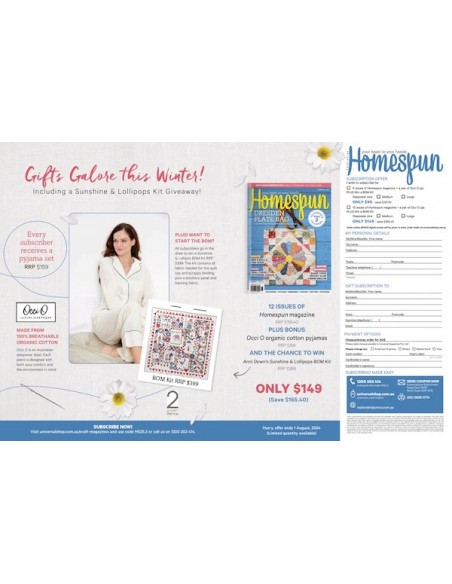 Homespun Australian Magazine 2024-03