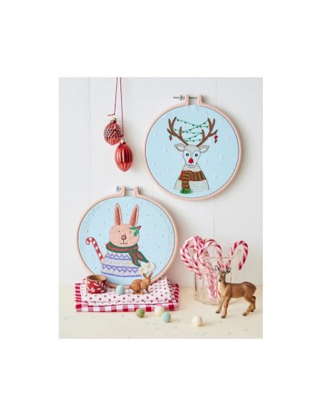 Les broderies de Marie &  C° 24 - Nos mascottes d'hiver