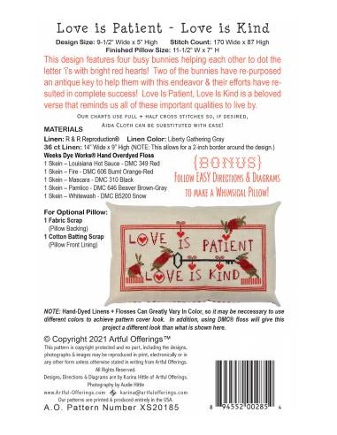 Love is patient, love is kind  - de Karina...