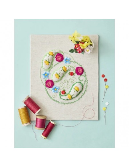 Les broderies de Marie &  C° 25 - l'appliqué rebrodé