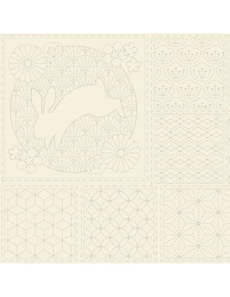 SASHIKO NATURAL - divers coloris
