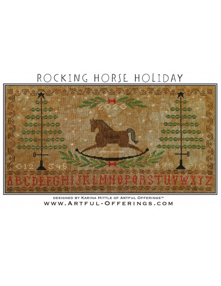 copy of woodland Holiday Sampler - de Karina Hittle - Artful Offerings