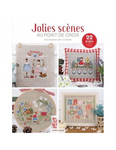 Jolies scènes au point de croix - Lilli Violette