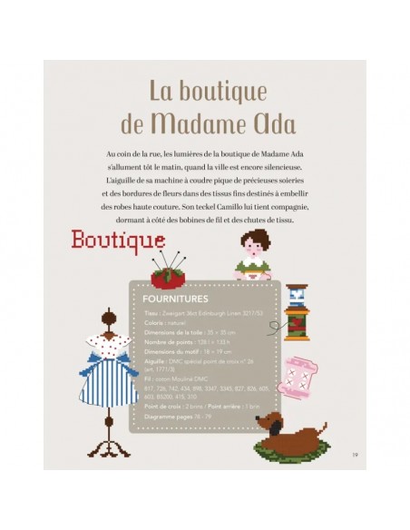 Jolies scènes au point de croix - Lilli Violette