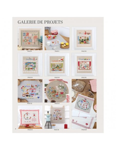 Jolies scènes au point de croix - Lilli Violette