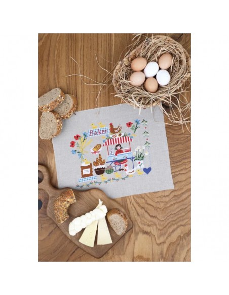 Jolies scènes au point de croix - Lilli Violette