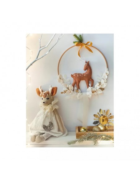 Ma décoration de noel en feutrine- Léa Louvet- Ed. de Saxe