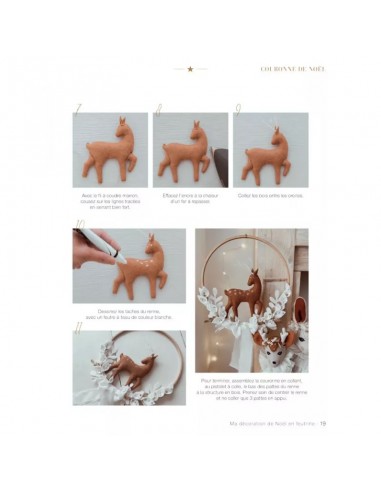 Ma décoration de noel en feutrine- Léa Louvet-...