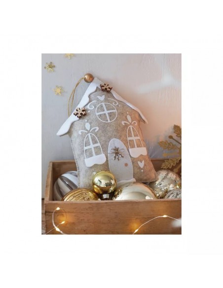 Ma décoration de noel en feutrine- Léa Louvet- Ed. de Saxe