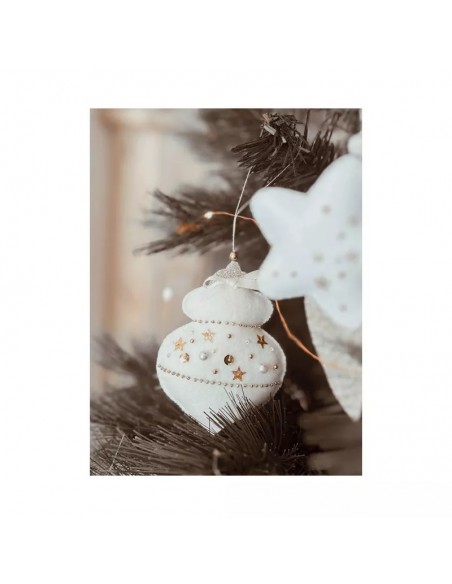 Ma décoration de noel en feutrine- Léa Louvet- Ed. de Saxe