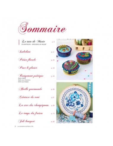Les broderies de Marie &  C° 26-Stumpwork élégant