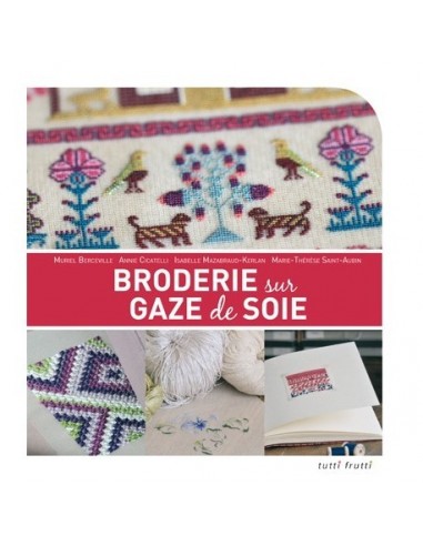 Broderie gaze de soie