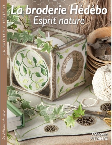 Broderie Hédébo Esprit nature