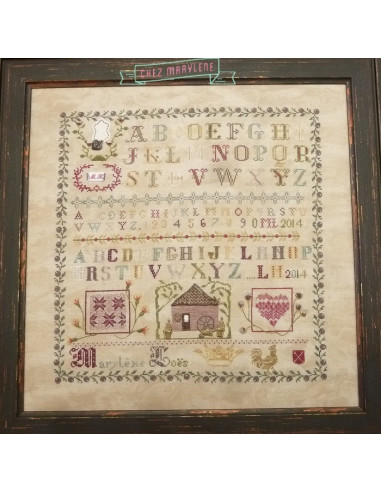 Sampler Marie Debruyne Cassel