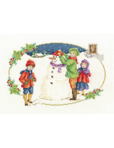Faire un bonhomme de neige