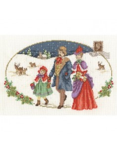 La famille en visite